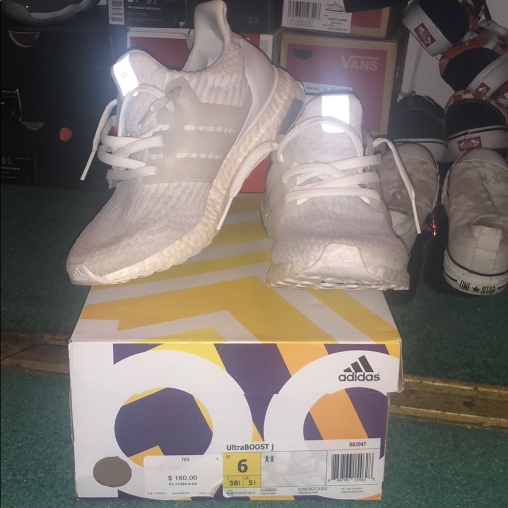 Ultra boost “triple white”